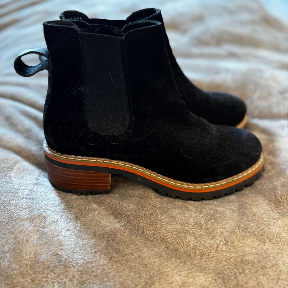 European Black Chelsea Boot